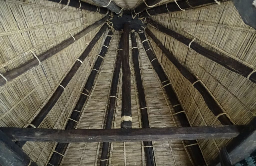 フィリピンの茅葺き屋根